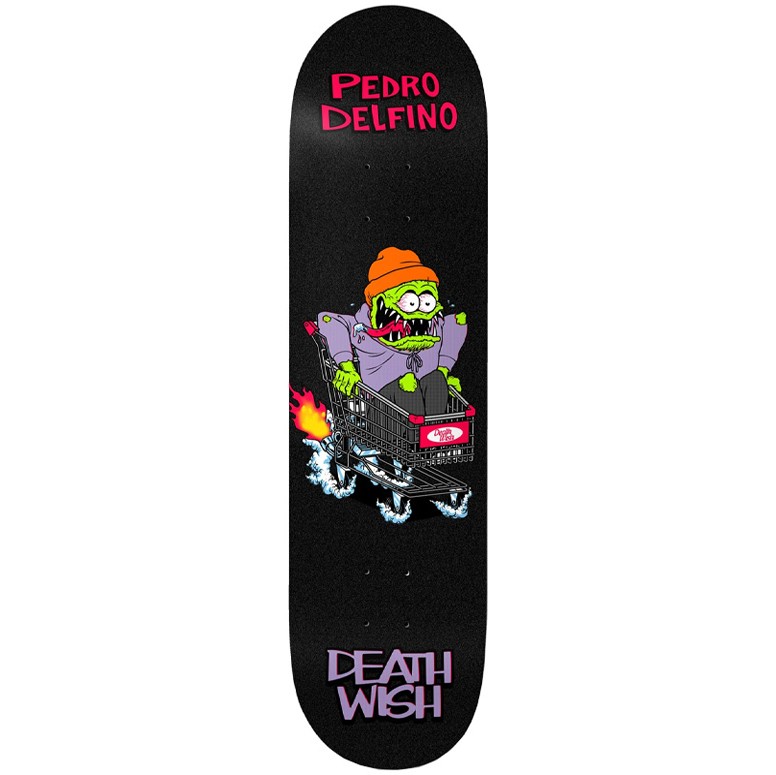 Дека для скейтборда DEATHWISH Pedro Creeps Deck  8.25 дюйм 2022 2071206447027 - фото 1