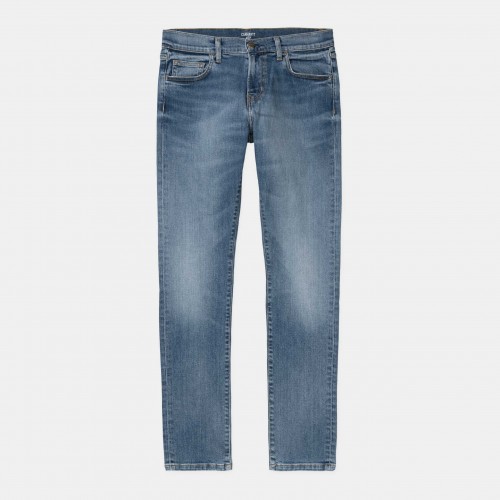 Джинсы CARHARTT WIP Rebel Pant Slim Blue Mid Used Wash 2021, фото 1