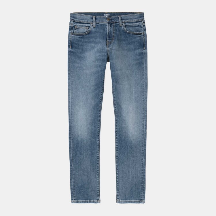 Джинсы CARHARTT WIP Rebel Pant Slim Blue Mid Used Wash 2021, фото 3