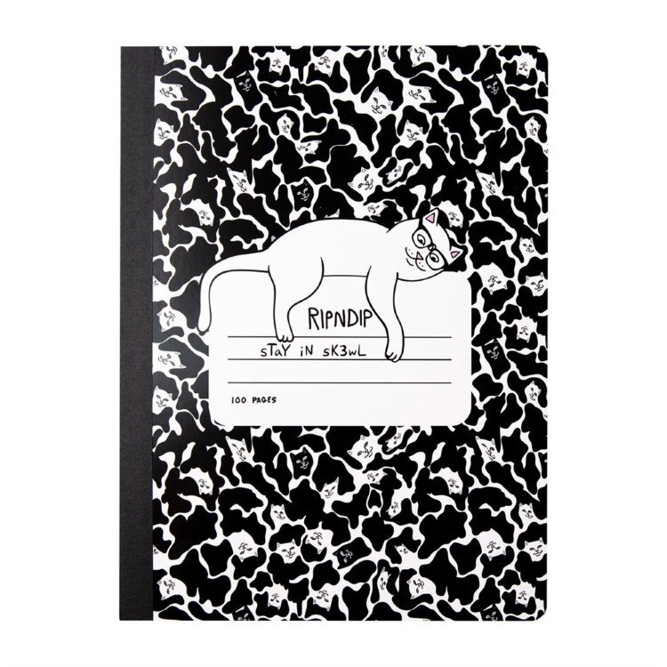 Блокнот RIPNDIP Stay In Sk3Wl Composition Notebook  2021