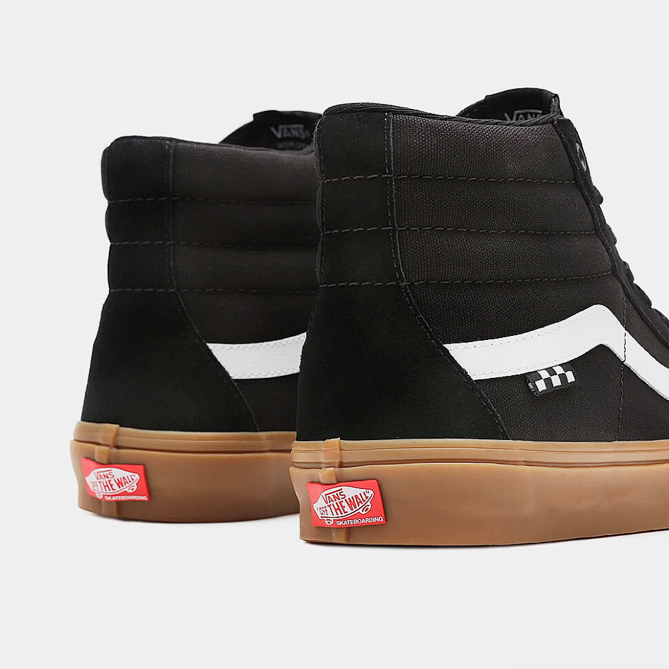 фото Кеды vans mn skate sk8-hi black/gum 2021