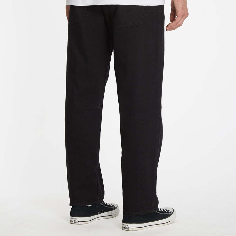 Джинсы VOLCOM Modown Tapered Denim Black фото 4