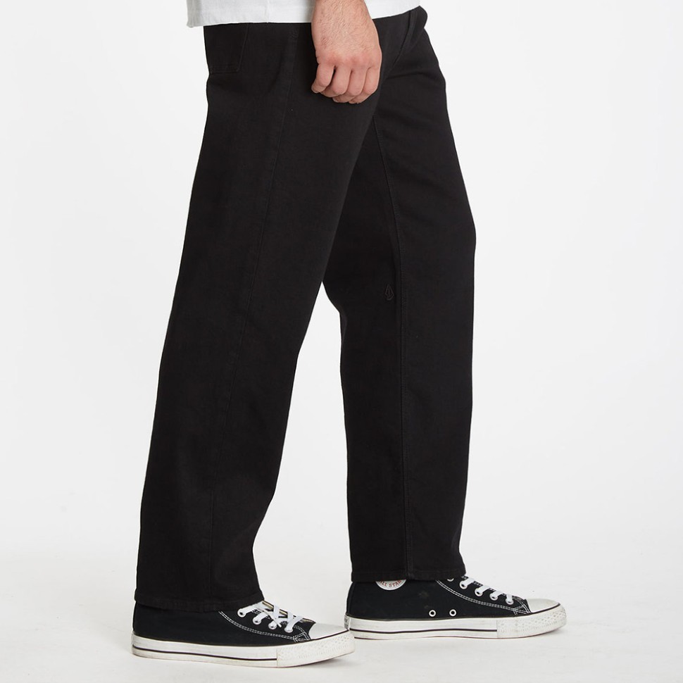 Джинсы VOLCOM Modown Tapered Denim Black фото 3