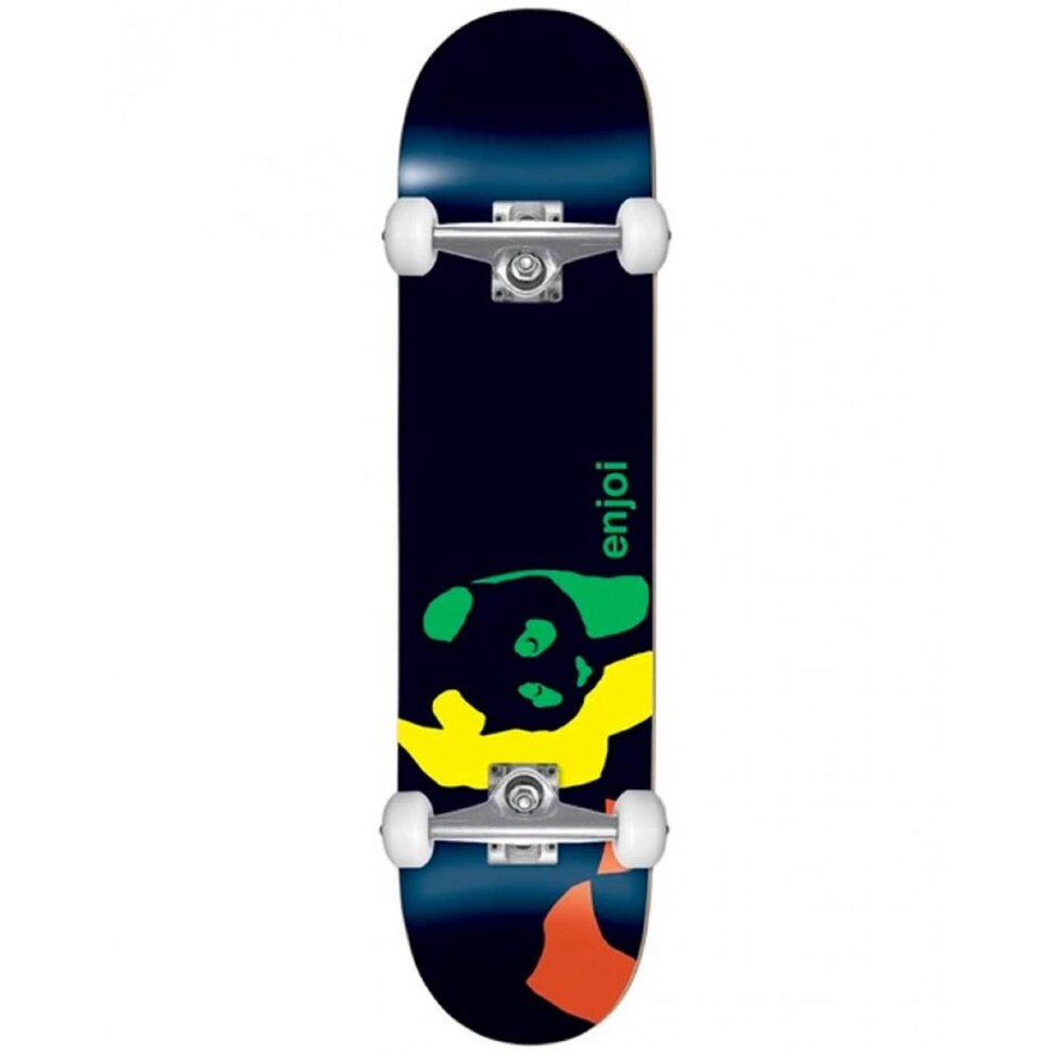Скейтборд комплект детский ENJOI Rasta Panda Yth Fp Black 7 2021
