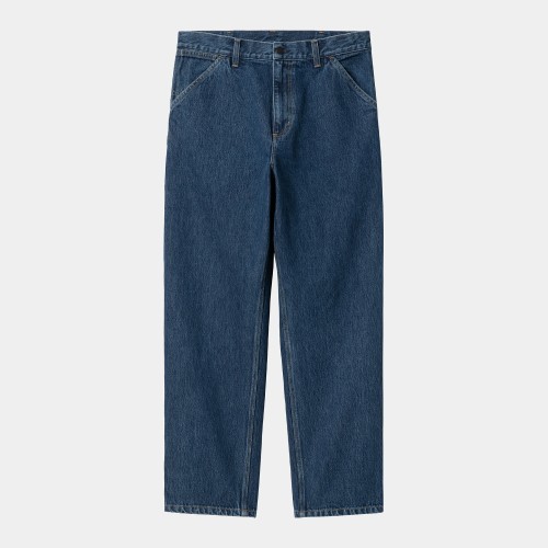 Джинсы CARHARTT WIP Single Knee Pant SS24 Blue (Stone Washed), фото 1