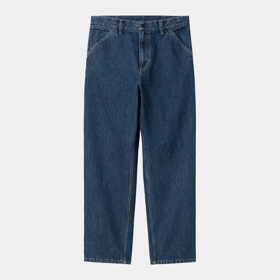 Джинсы CARHARTT WIP Single Knee Pant SS24 Blue (Stone Washed)