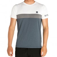 Лайкра RIP CURL Underline Panel S/Sl Uvt White/Navy Лайкра RIP CURL Underline Panel S/Sl Uvt White/Navy