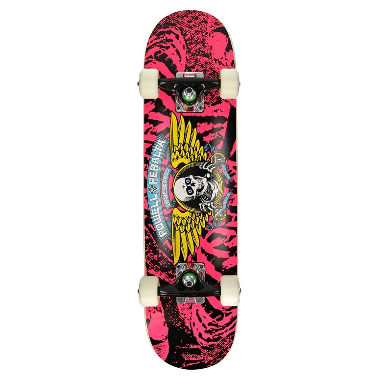 Комплект скейтборд POWELL PERALTA Winged Ripper Pink 7 дюйм 2022 842357160835