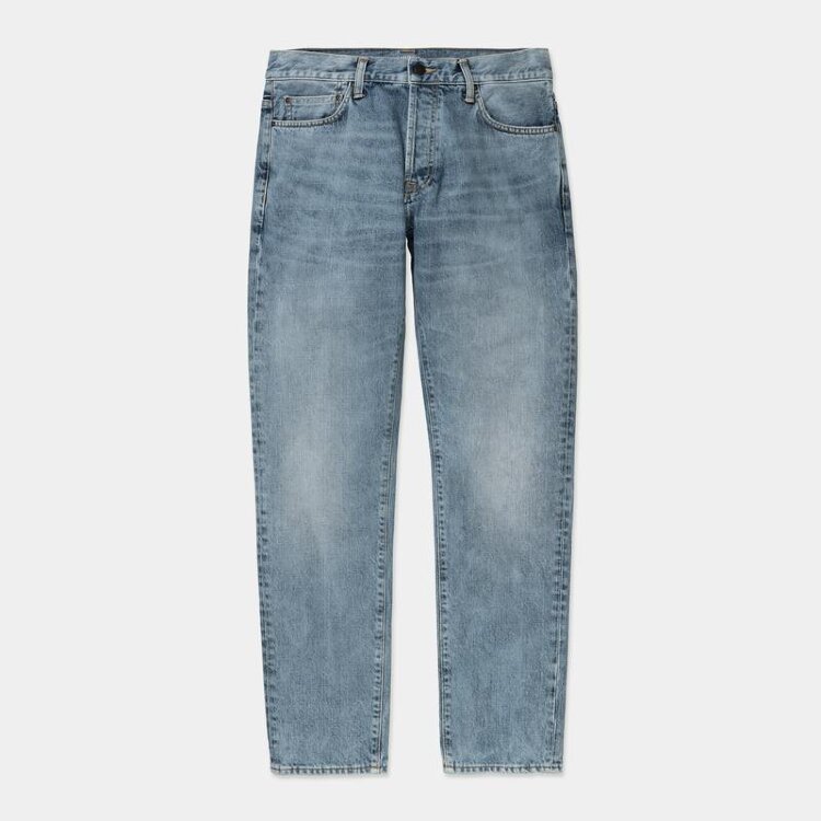 Джинсы CARHARTT WIP Klondike Pant Slim Blue Light Used Wash 2021, фото 1