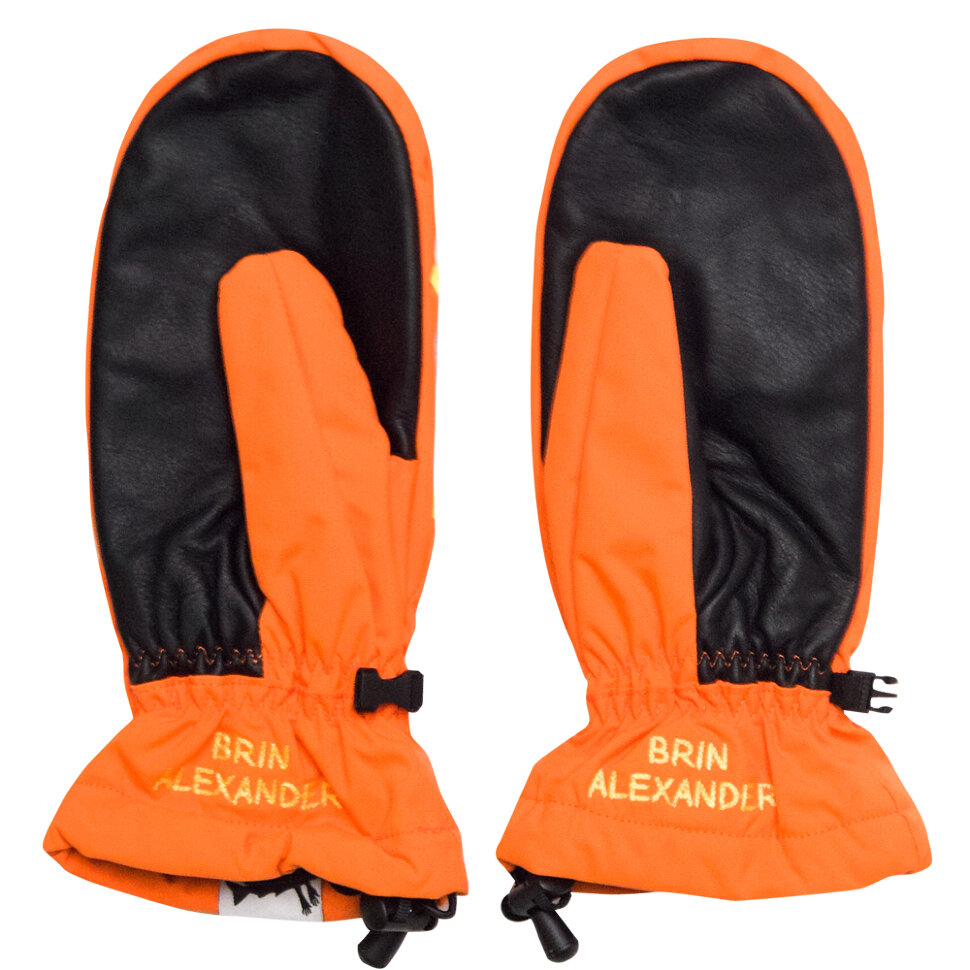 Варежки для сноуборда SALMON ARMS Classic Mitt HI-VIS 2021 фото 2