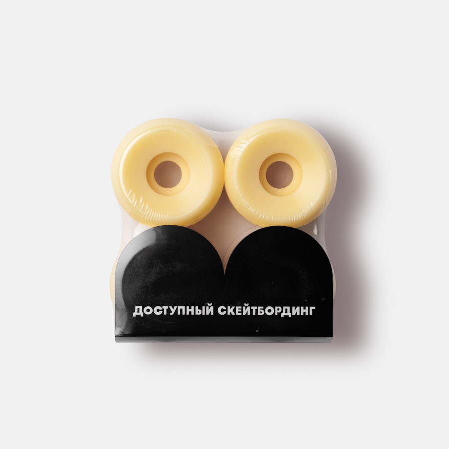 фото Колеса для скейтборда фанера small logo кремовый 55 х 36mm 100a 2023