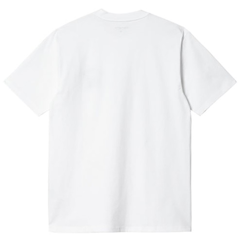 Футболка CARHARTT WIP S/S New Frontier T-Shirt White, фото 2