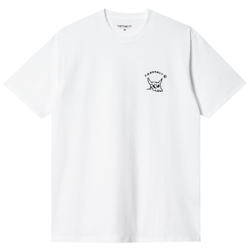 Футболка CARHARTT WIP S/S New Frontier T-Shirt White, фото 1