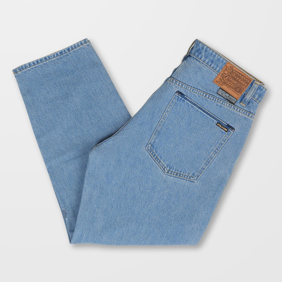 Джинсы VOLCOM Modown Tapered Denim Blue фото 2