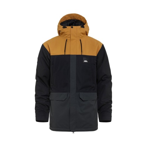 Куртка сноубордическая мужская HORSEFEATHERS Cordon Ii Jacket Spruce Yellow/Black 2024, фото 1