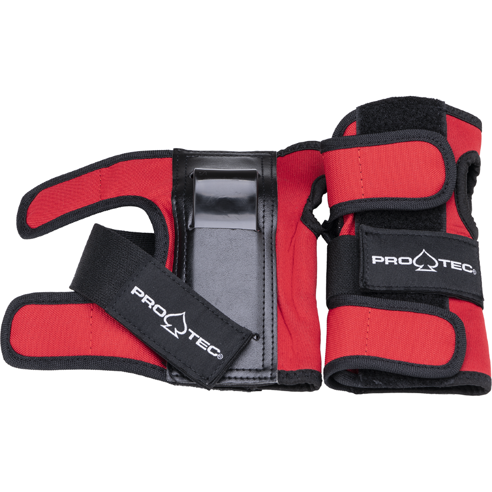 фото Комплект защиты для скейтборда детский pro-tec street jr 3-pack red white black 2021 pro tec