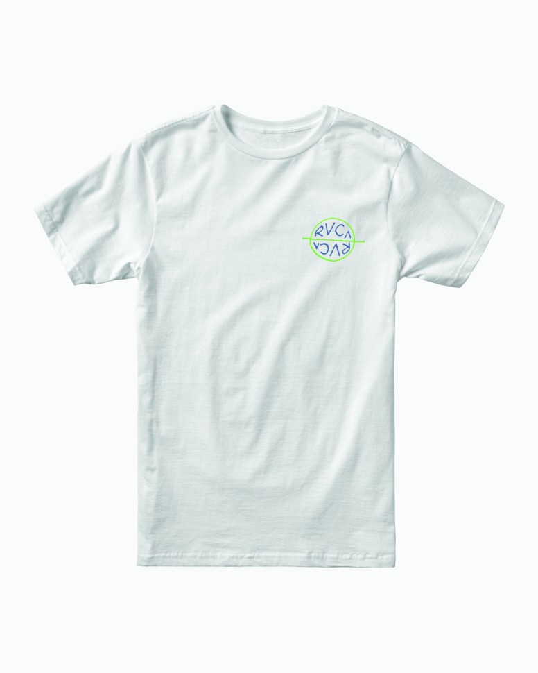 Футболка RVCA Palm Tv Ss White