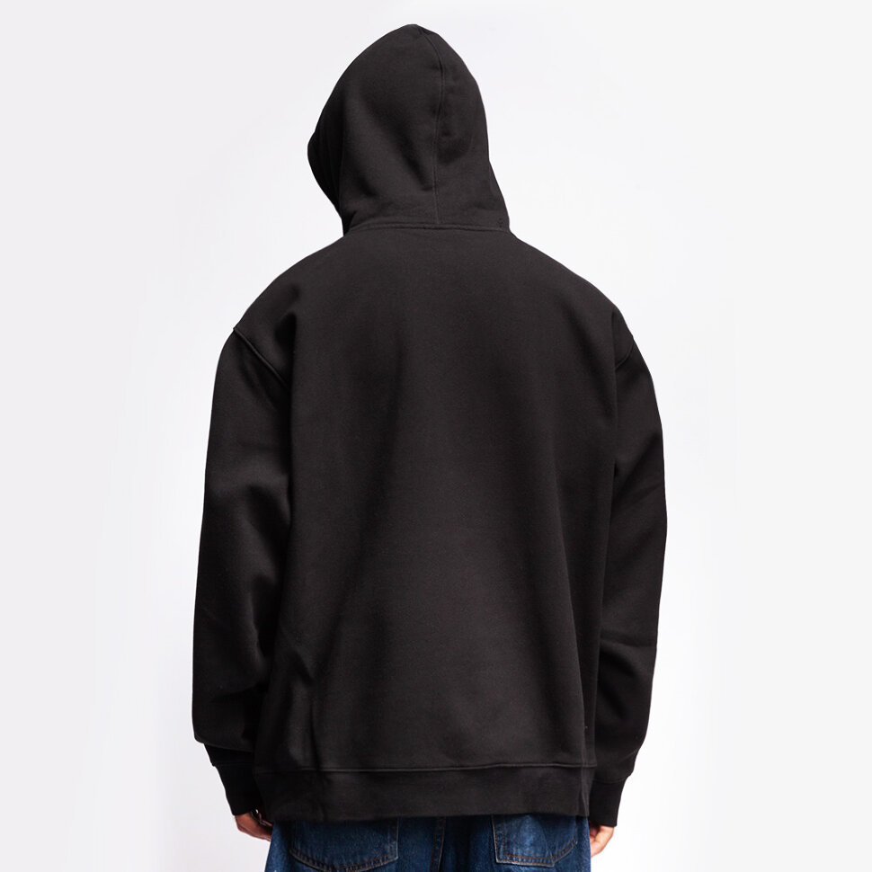 фото Толстовка с капюшоном obey eyes logo hood black 2022