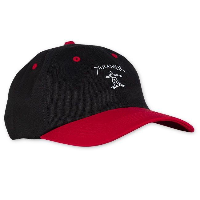 Кепка THRASHER Gonz Old Timer Hat Black/Red, фото 1
