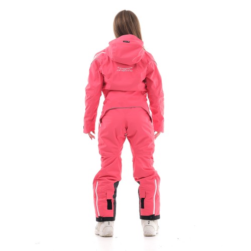 Комбинезон для сноуборда женский DRAGONFLY Ski Premium Woman Pink, фото 2