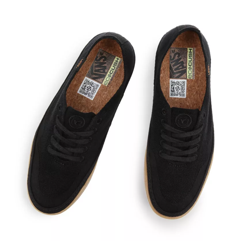 Кеды VANS Circle Vee Black/Gum 2022 фото 2