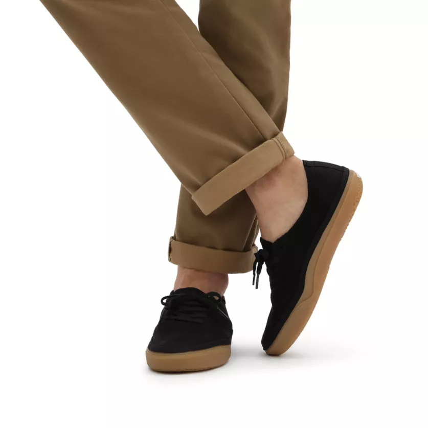 Кеды VANS Circle Vee Black/Gum 2022 фото 4