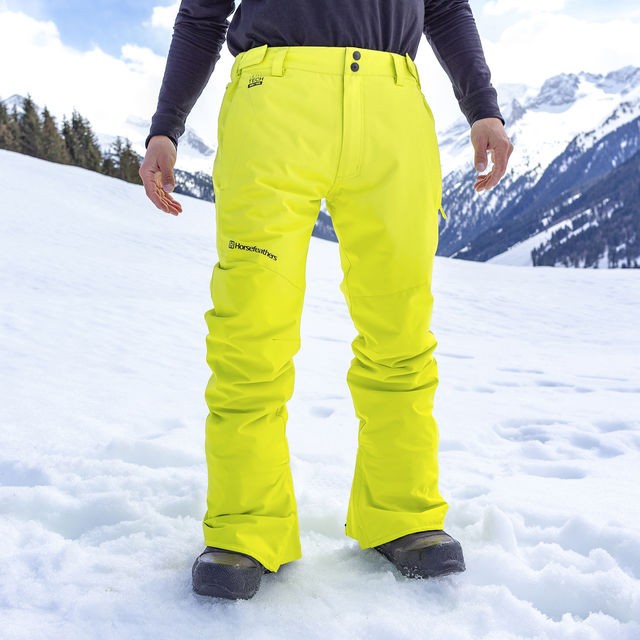 фото Штаны для сноуборда мужские horsefeathers spire pants lime 2020