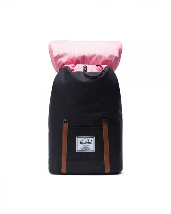 Рюкзак HERSCHEL Retreat Black/Tan Synthetic Leather , фото 2