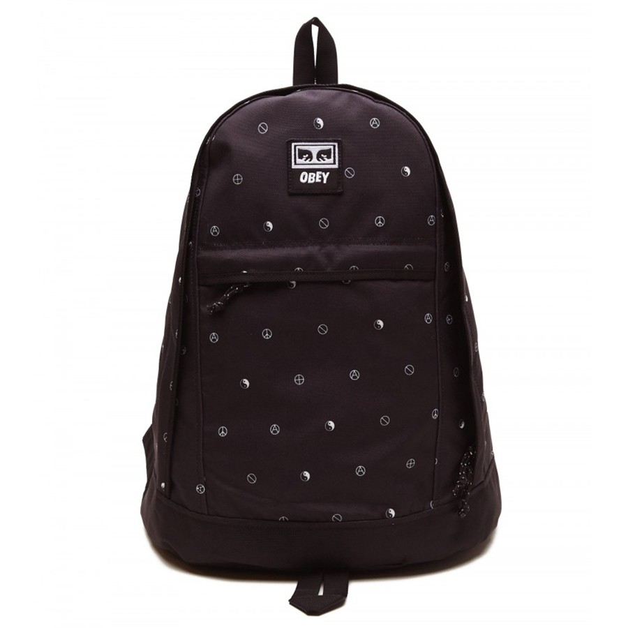 

Рюкзак OBEY Drop Out Day Pack Symbol Black, Черный