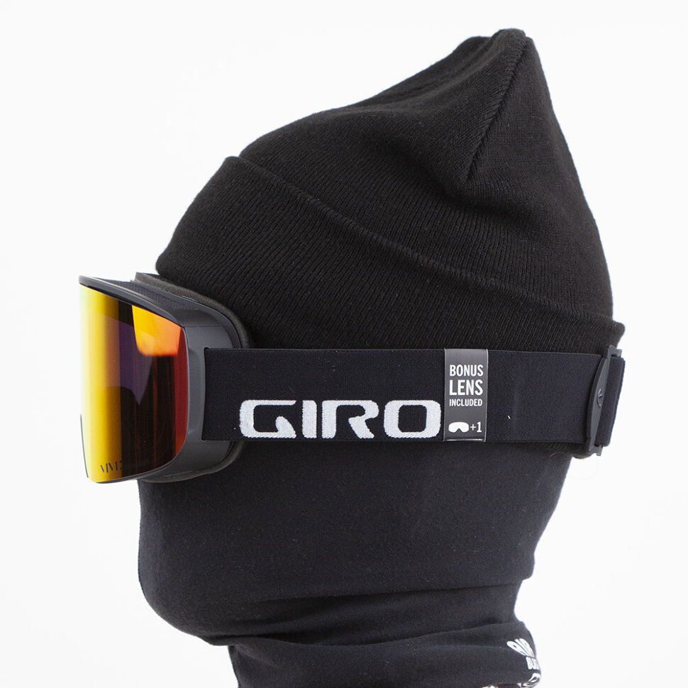 фото Маска горнолыжная giro axis black wordmark vivid ember 35/vivid infrared 58 2022