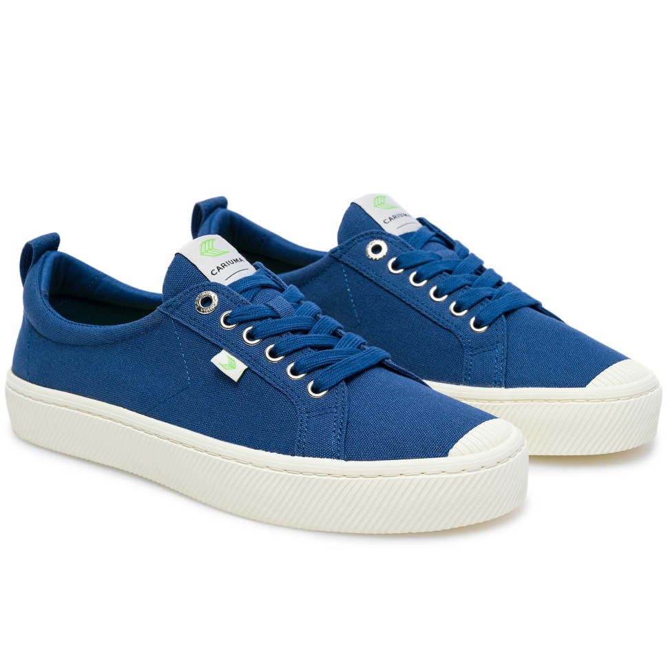 Кеды CARIUMA Oca Low Shadow Blue Canvas 2023 фото 2
