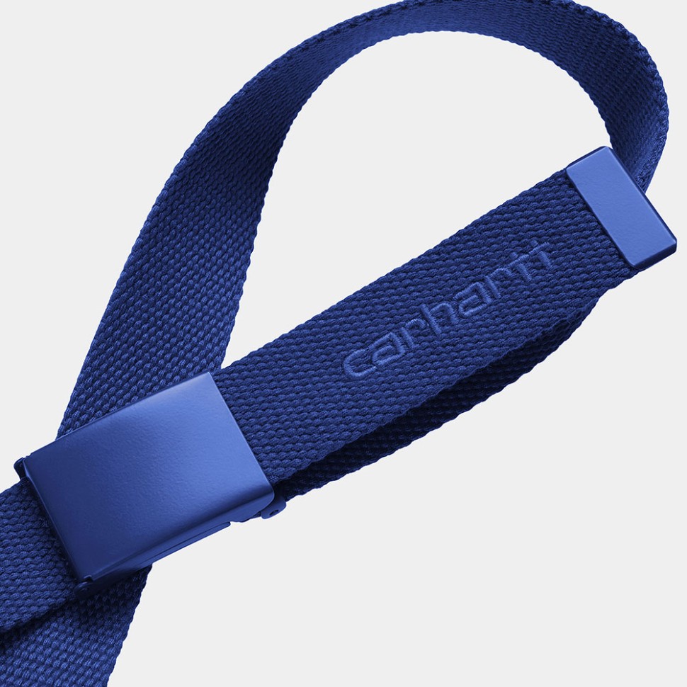 Ремень CARHARTT WIP Script Belt Tonal Lazurite 4064958473428 - фото 2