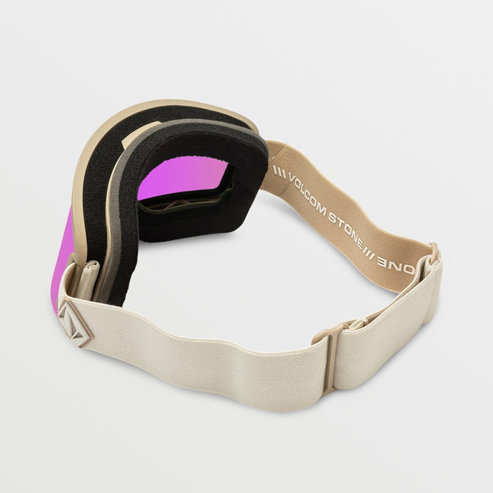 Маска горнолыжная VOLCOM Garden Khakiest/Sand Pink Chrome 2024 фото 4