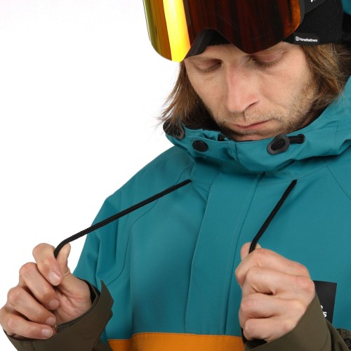 Куртка сноубордическая мужская HORSEFEATHERS Norman Jacket Tile Blue 2024, фото 6