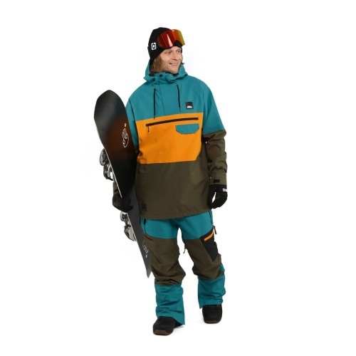 Куртка сноубордическая мужская HORSEFEATHERS Norman Jacket Tile Blue 2024, фото 4