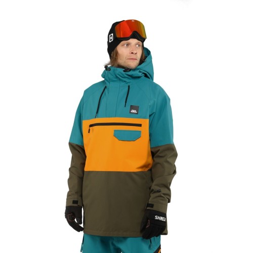 Куртка сноубордическая мужская HORSEFEATHERS Norman Jacket Tile Blue 2024, фото 3