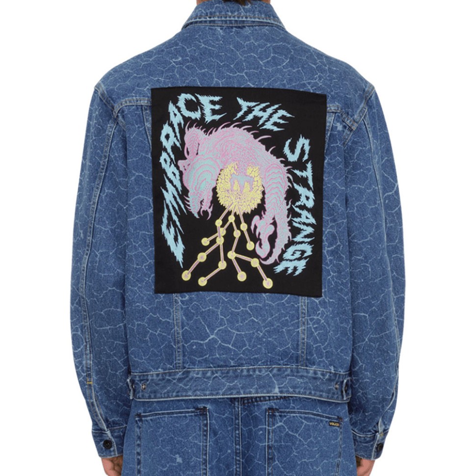 Куртка VOLCOM Fa Tetsunori Denim Jacket Lazer фото 2