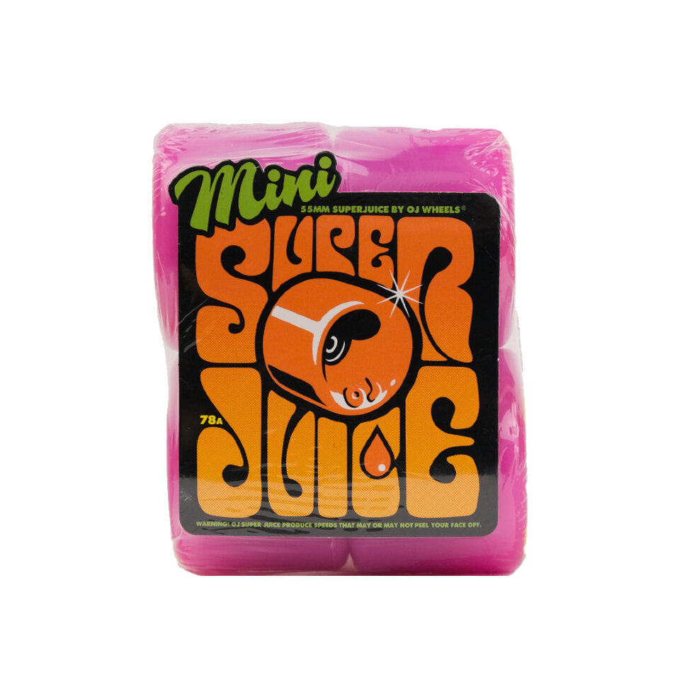 фото Колеса для скейтборда oj super juice pink 78a 55mm 2021