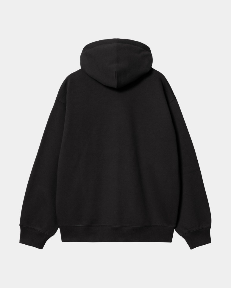 Худи CARHARTT WIP Hooded Brown Ducks Sweat FW25 Black фото 2