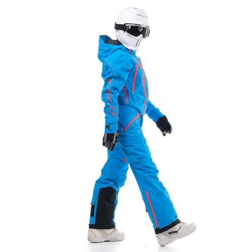 Комбинезон для сноуборда женский DRAGONFLY Ski Premium Woman Blue, фото 3