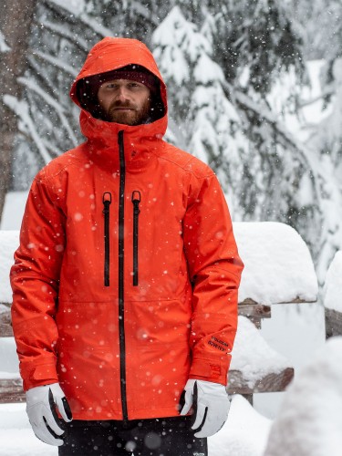 Куртка для сноуборда мужская VOLCOM Guide Gore-Tex® Jacket Orange, фото 10