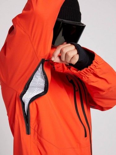 Куртка для сноуборда мужская VOLCOM Guide Gore-Tex® Jacket Orange, фото 6