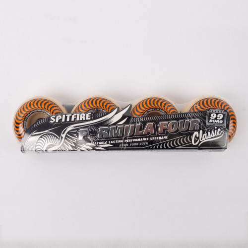 Колеса для скейтборда SPITFIRE F4 Classic Orange 53мм 99A 2021, фото 1
