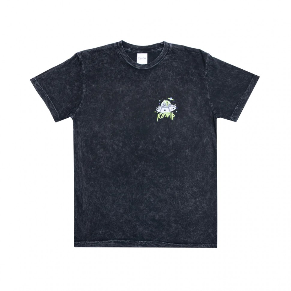 Футболка RIPNDIP Abduction Tee Black Mineral Wash 2022