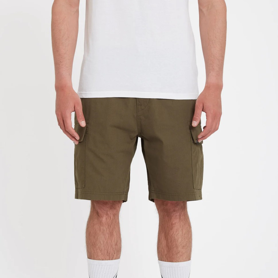 Шорты VOLCOM March Cargo Short Military 2023 196134367727, размер 30