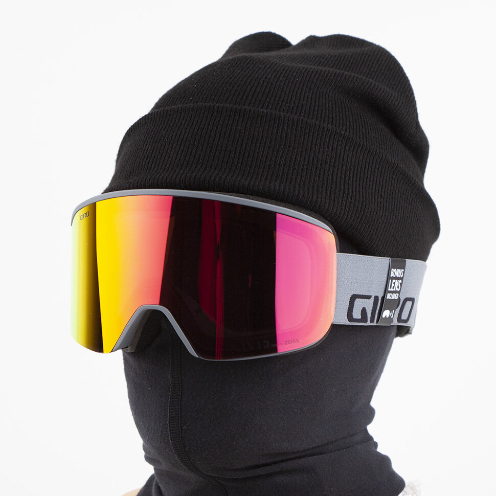 

Маска горнолыжная GIRO Axis Grey Wordmark Vivid Ember 35/Vivid Infrared 58 2021
