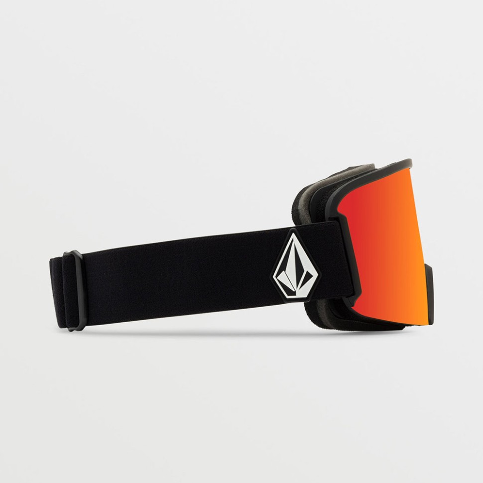 Маска горнолыжная VOLCOM Garden Matte Black Red Chrome 2024 фото 3