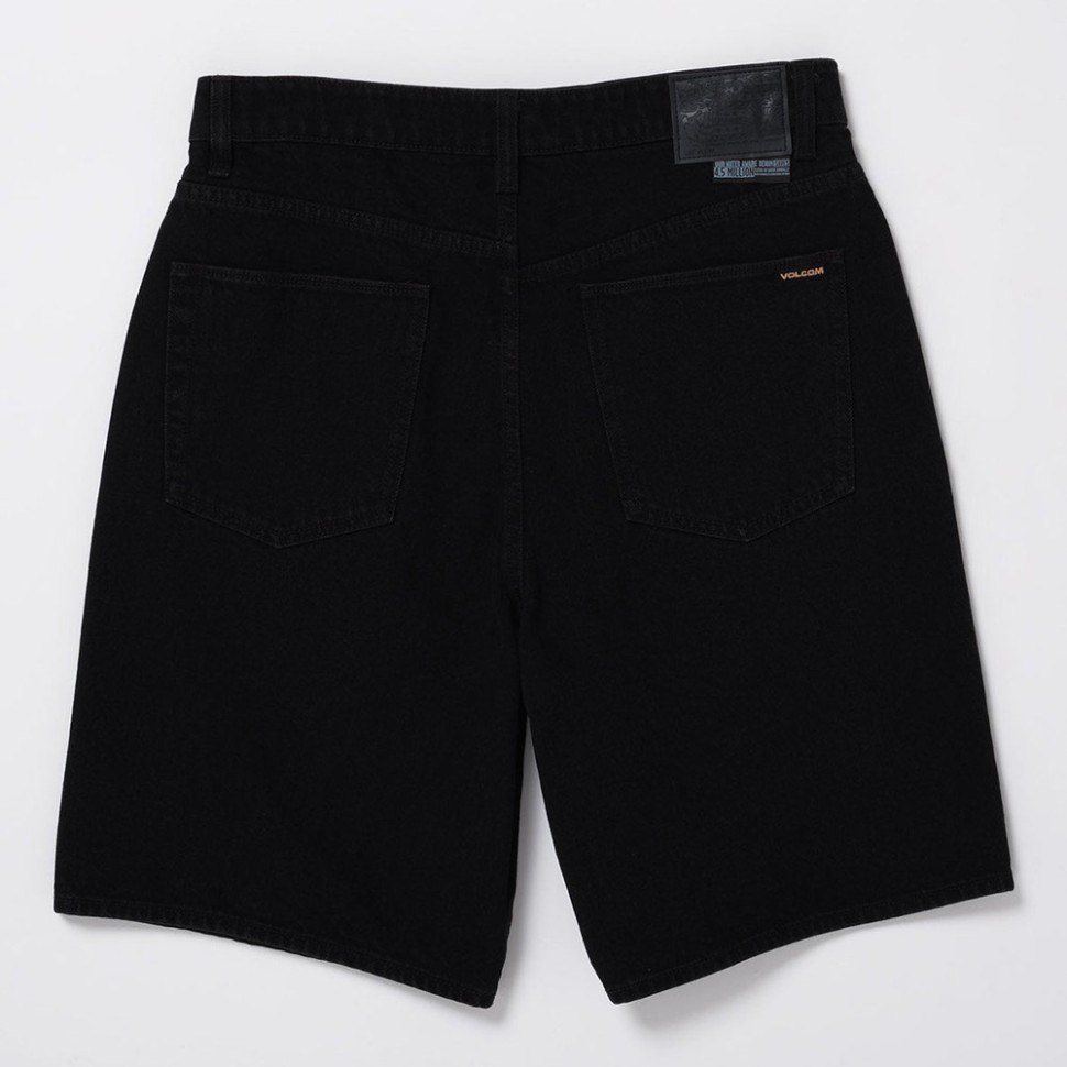 Шорты VOLCOM Billow Denim Short Black фото 2