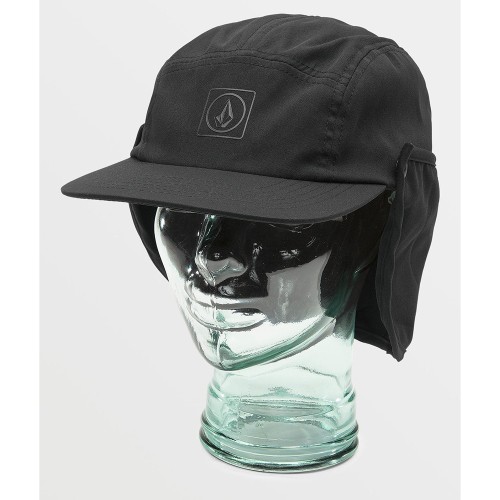 Кепка VOLCOM Stone Trip Flap Hat Black, фото 3