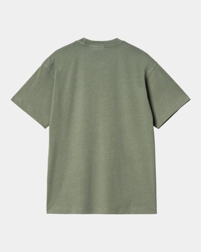Футболка CARHARTT WIP S/S Flying Ducks T-Shirt FW25 Duck Green (Garment Dyed), фото 2